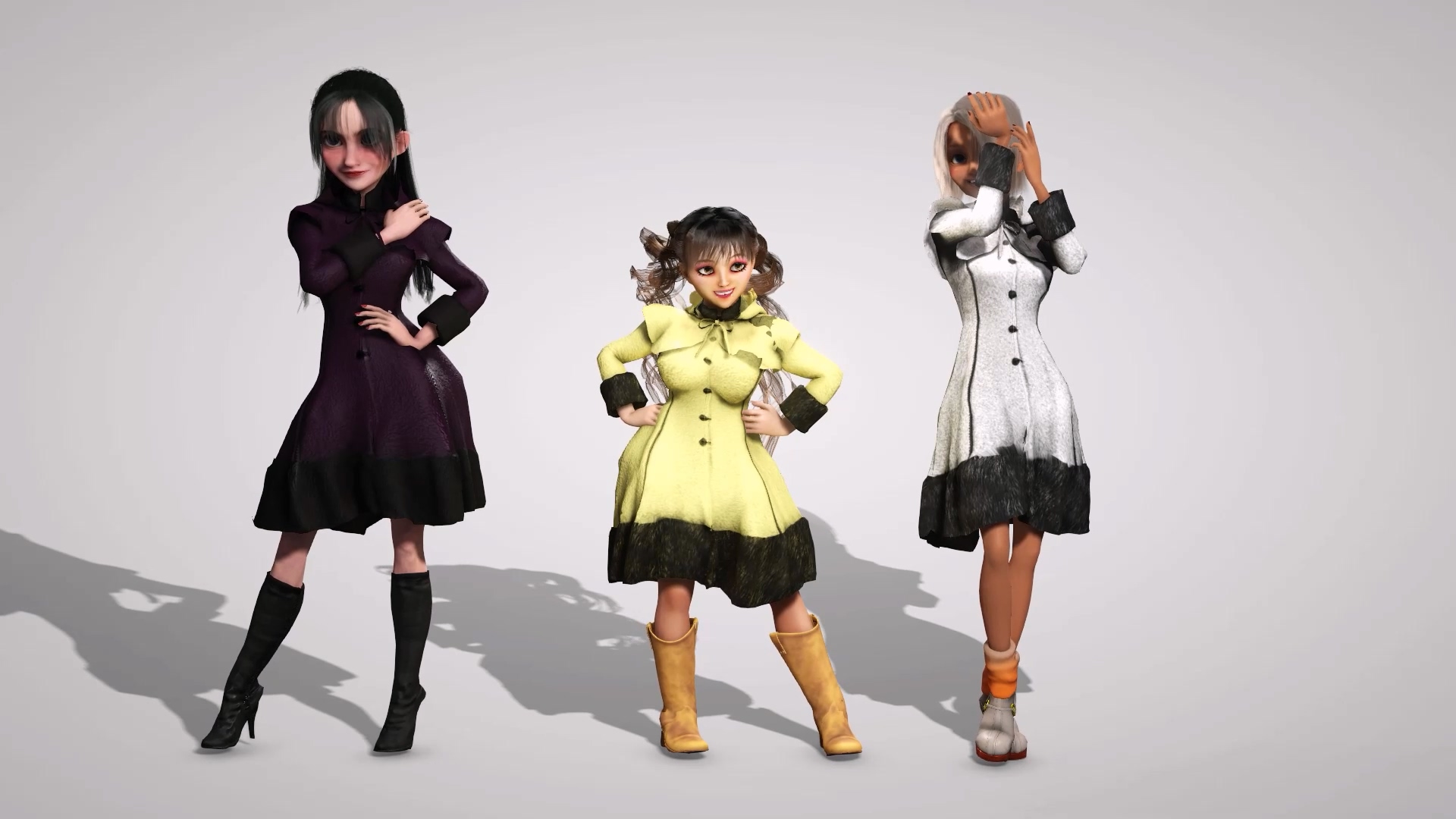 Tiffiny & Bella & Cindy Catwalk